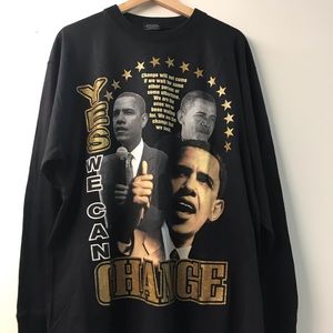 Obama CHANGE Long Sleeve Tee